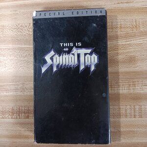 This Is Spinal Tap 1984 VHS Special Ed Heavy Metal Cult Comedy VTG Rob Reiner